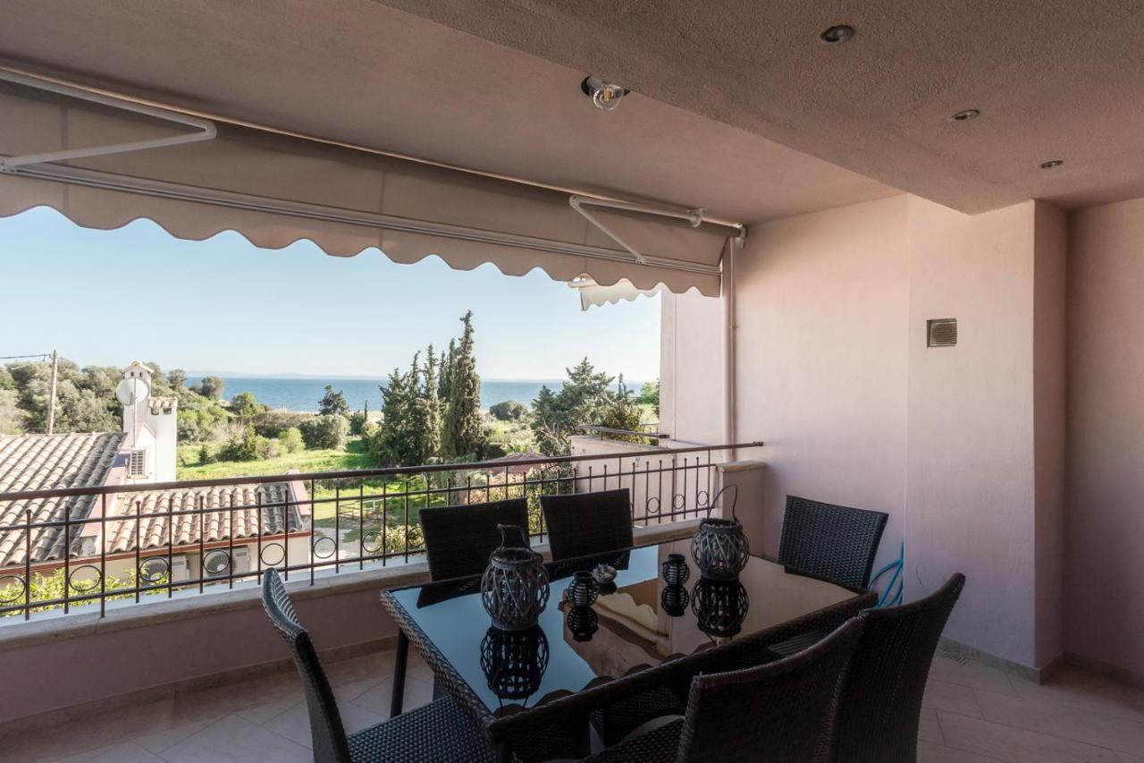 Twinstars Wonderful View Apartment Kalyves Polygyrou Exterior foto