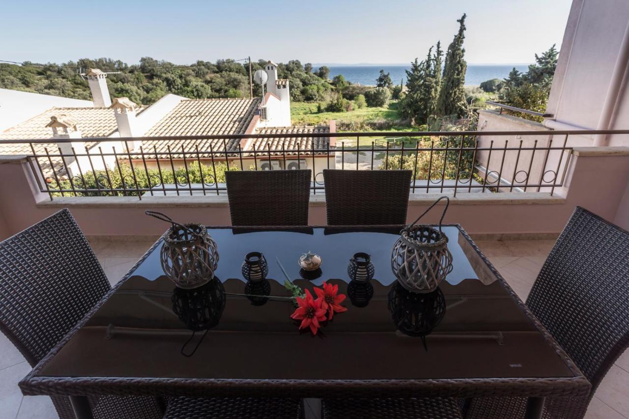 Twinstars Wonderful View Apartment Kalyves Polygyrou Exterior foto